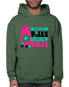 Slingin Pills To Pay The Bills Style Style 1405# - nurse- Hoodie