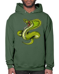 Snake 208# - cartoon animals- Hoodie