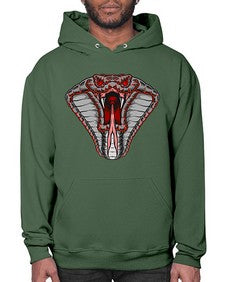Snake 210# - cartoon animals- Hoodie