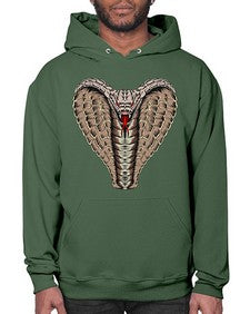 Snake 217# - cartoon animals- Hoodie