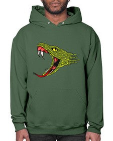 Snake 221# - cartoon animals- Hoodie
