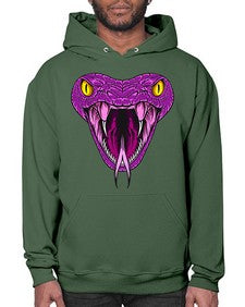 Snake 228# - cartoon animals- Hoodie