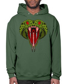 Snake 229# - cartoon animals- Hoodie