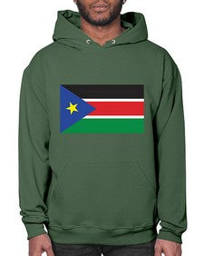 South Sudan 1873# - world flags- Hoodie