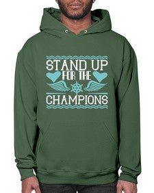 Stand up for the champions 38# - boats- Hoodie