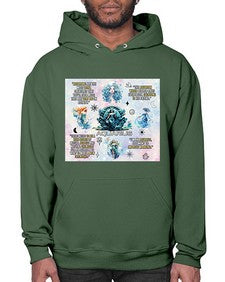 Straight Aquarius 468# - aquarius- Hoodie