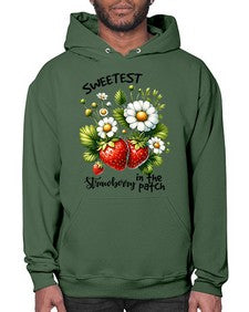Sweetest Strawberry In The Patch 1598# - strawberry- Hoodie