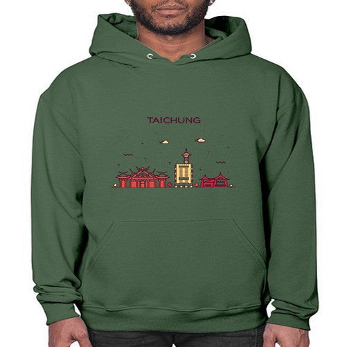 Taichung 1933# - cities- Hoodie