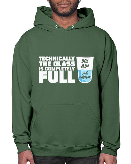 TechnicallytheGlassiscompletelyScientistSkinite Scientist Skinite 22# - general science- Hoodie
