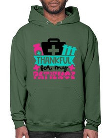 Thankful For My Patience Style Style 1492# - nurse- Hoodie