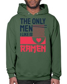The Only Men I Like 1623# - Ramen- Hoodie