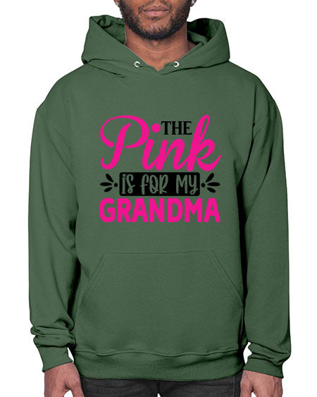The Pink is for My Grandma 2# - breast cancer- Hoodie