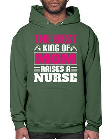 The best king of mom raises a nurse Style 1502# - nurse- Hoodie