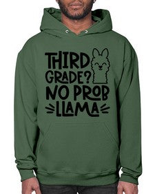Third Grade No Prob 971# - third grade- Hoodie