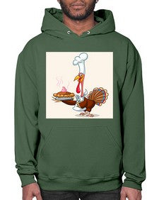 Turkey pie 259# - cartoon general- Hoodie