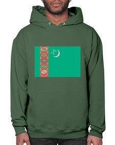 Turkmenistan 2019# - world flags- Hoodie