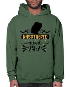 Unbothered mood Style 2# - black girls or women- Hoodie