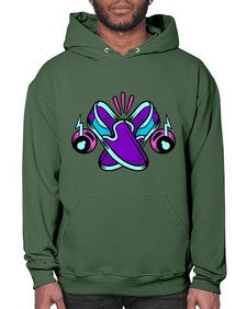 Walk the talk 261# - cartoon general- Hoodie