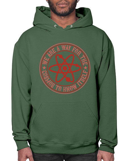 We are a way for the cosmos to know itself 300# - general science- Hoodie