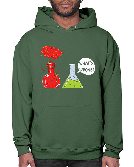WhatsWrongScienceTshirt 11# - general science- Hoodie