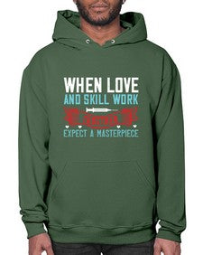 When love and skill work together expect a masterpiece Style 1630# - nurse- Hoodie