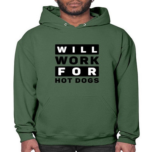 Will Work For Style 1# - dogs- Hoodie