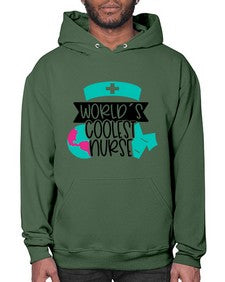 Worlds Coolest Nurse Style Style 1659# - nurse- Hoodie