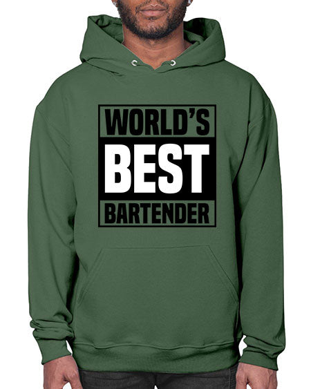 Worlds best Style 479# - bartender- Hoodie
