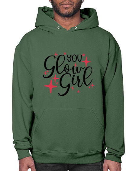 Yo Glow Girl Style 6# -makeup Hoodie