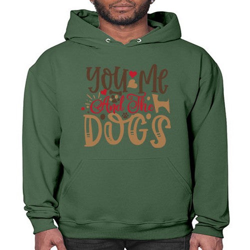 You Me And The Dogs Style 52# - dogs- Hoodie