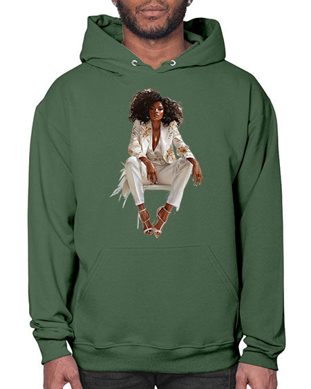 african american girl 2# -  fashion- Hoodie
