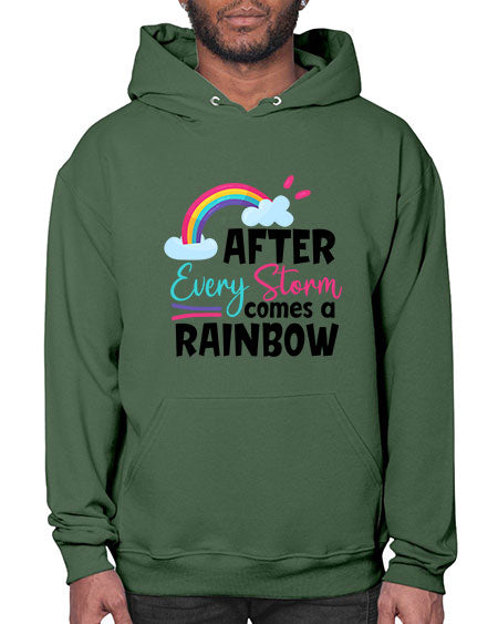 after every storm comes a rainbow Style 16# - baby- Hoodie