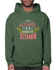 alcohol is a misunderstood vitamin 12# - cooking- Hoodie