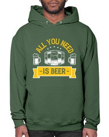 all you need is beer 548# - beer- Hoodie