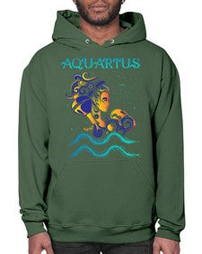 aquarius 13# - aquarius- Hoodie