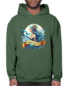 aquarius 84# - aquarius- Hoodie