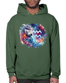 aquarius 90# - aquarius- Hoodie