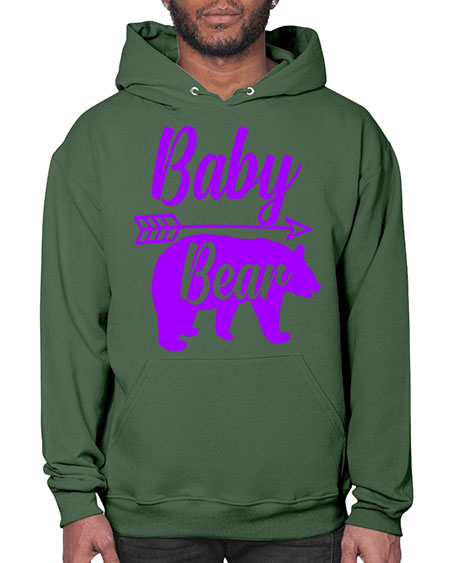 baby bear 13# - bears - animals- Hoodie