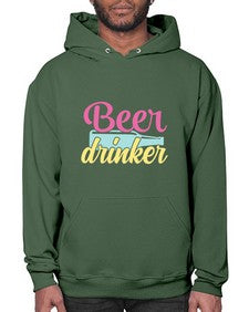 beer drinker 47# - beer- Hoodie