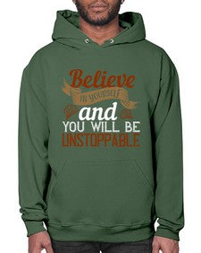 believe in yourself and you will be unstoppable 54# - cooking- Hoodie