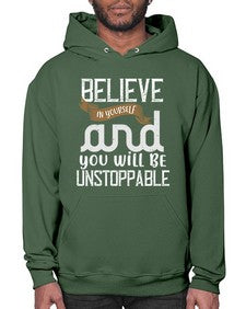 believe in yourself and you will be unstoppable 55# - cooking- Hoodie