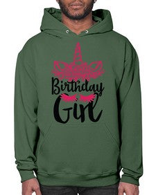 birthday girl 60# - unicorn- Hoodie