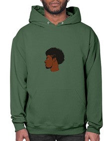 black man 39# - black boys or men- Hoodie
