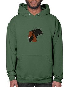 black man 41# - black boys or men- Hoodie