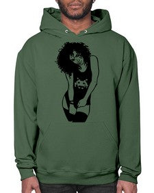 black women - queen 61# - black girls or women- Hoodie
