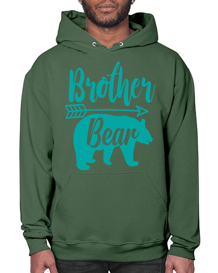 brother bear 69# - bears - animals- Hoodie