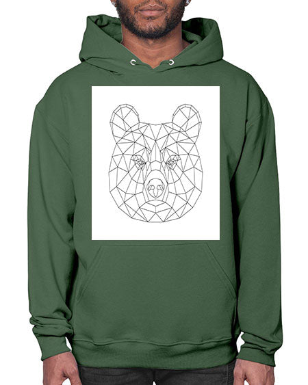 brown bear 79# - bears - animals- Hoodie