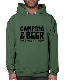 campingandbeerthatswhyiamhere 713# - beer- Hoodie
