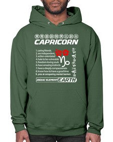 capricorn 207# - capricorn- Hoodie
