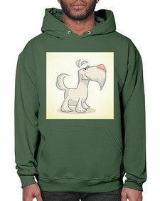 cartoon dog 2# - cartoon animals- Hoodie